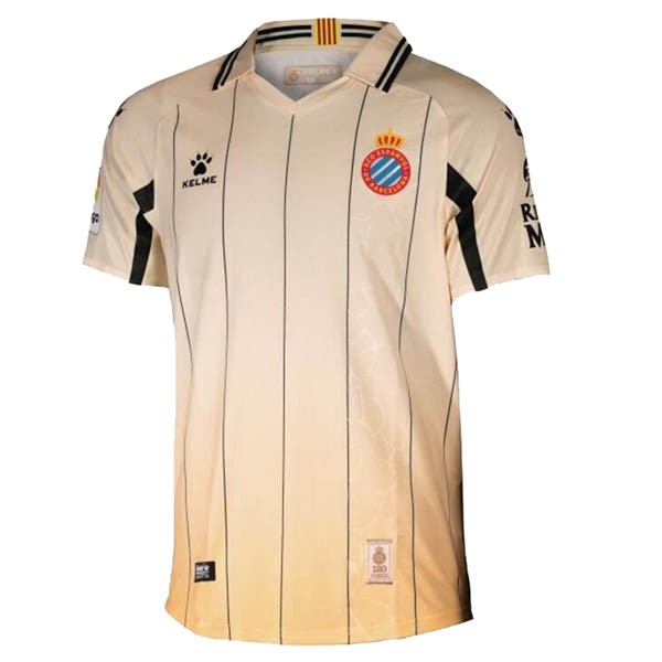 Tailandia Camiseta RCD Español 3ª 2020-2021 Amarillo